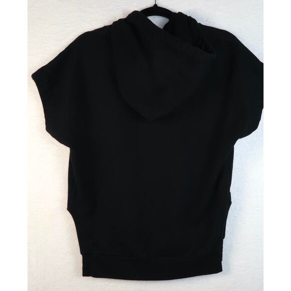 ALLSAINTS Skyla Pullover Hoodie 2025 Small Drop Crop Shoulder Gorpcore - Picture 3 of 4